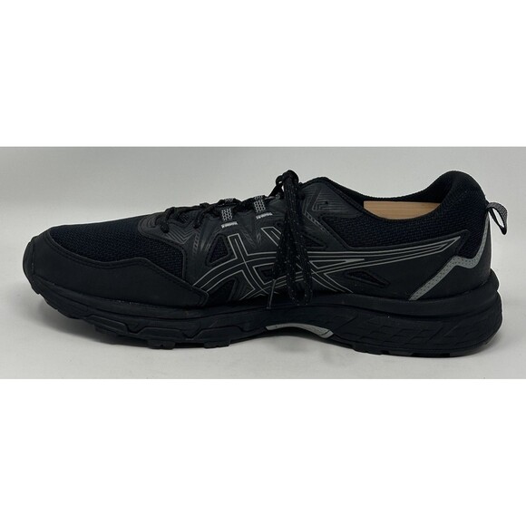 Asics Gel Venture 8 Running Shoes Men’s 12 Black Lace Up Sneakers Gym EUC - Picture 11 of 13